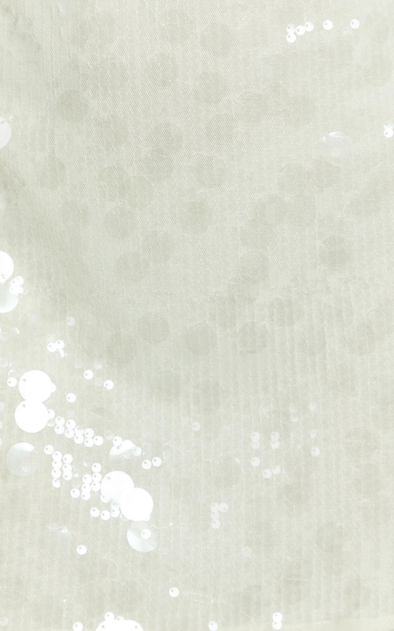 Lucy Mini Skirt - Large Circle Sequin Skirt in Clear Product Image