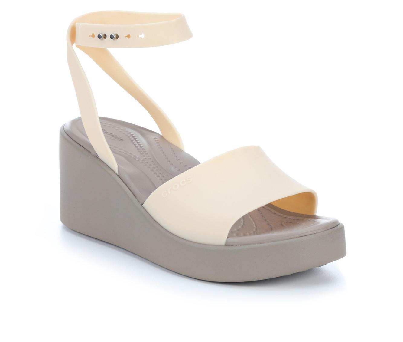 Women's Crocs Brooklyn Ankle Strap Wedge Product Image