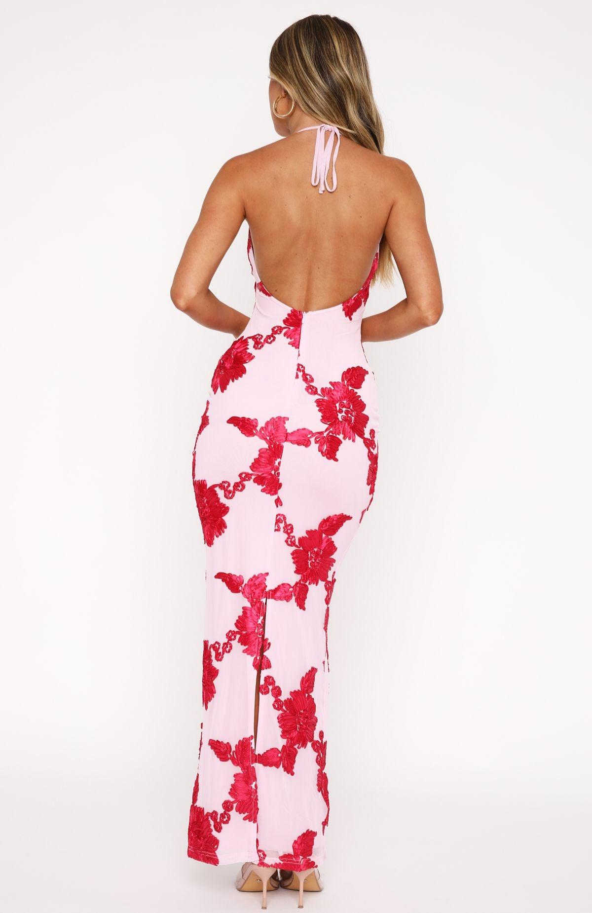 Summer Ready Maxi Dress Pink Product Image
