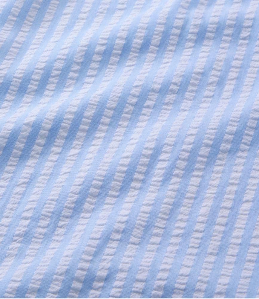 Women's Bean's Seacoast Seersucker Splitneck Shirt Product Image