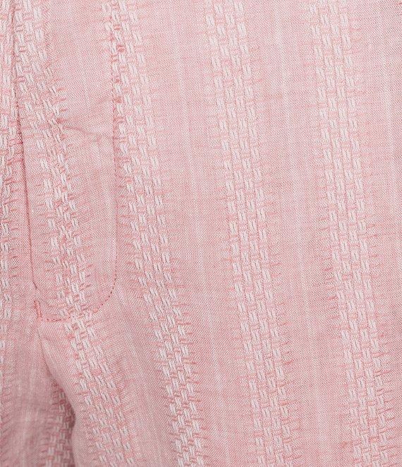 Murano Oaxaca Collection Linen Striped 5.5#double; Inseam Shorts Product Image