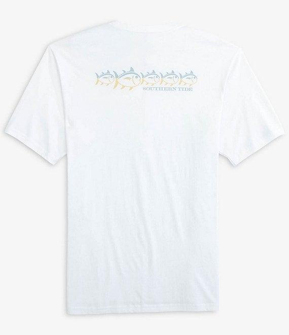 Southern Tide Sunset Split Short Sleeve T-Shirt Product Image