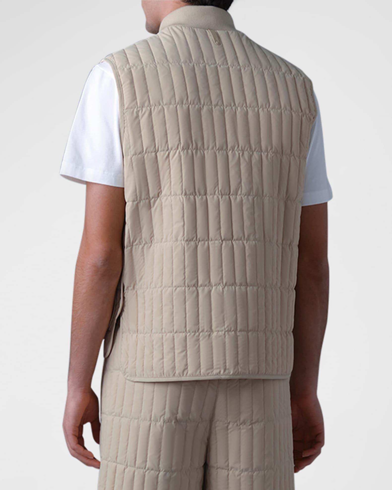 Men's Levi Water-Resistant Quilted Down Vest Product Image