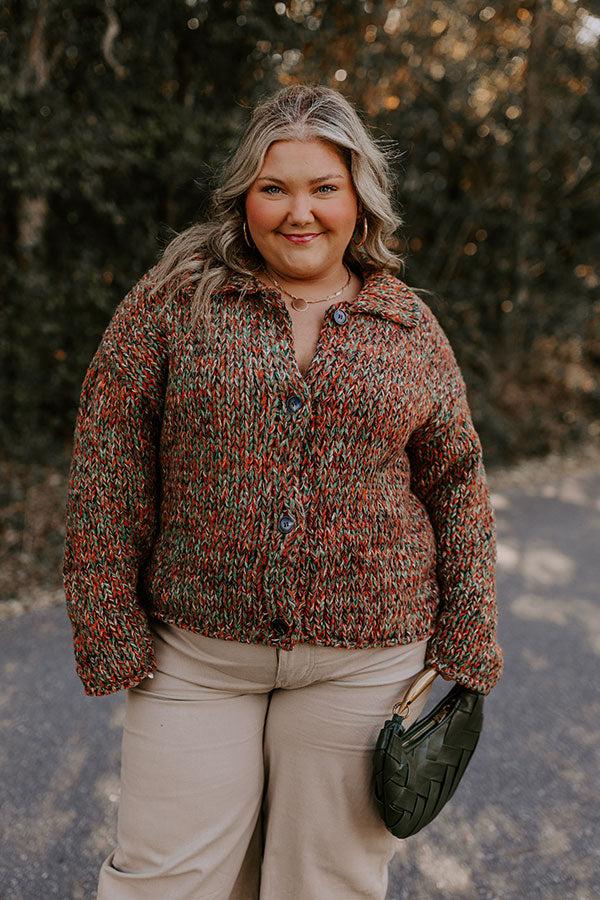 Cinnamon Spice Feels Knit Sweater Product Image