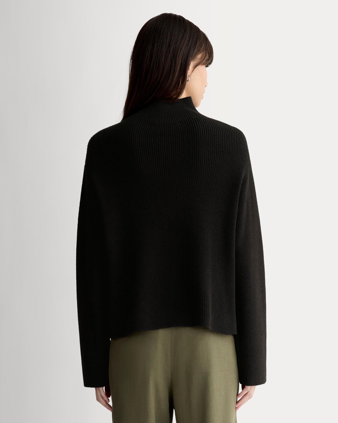 Womens Slouchy Funnel Neck in Everyday Cotton Sweater by Everlane Product Image
