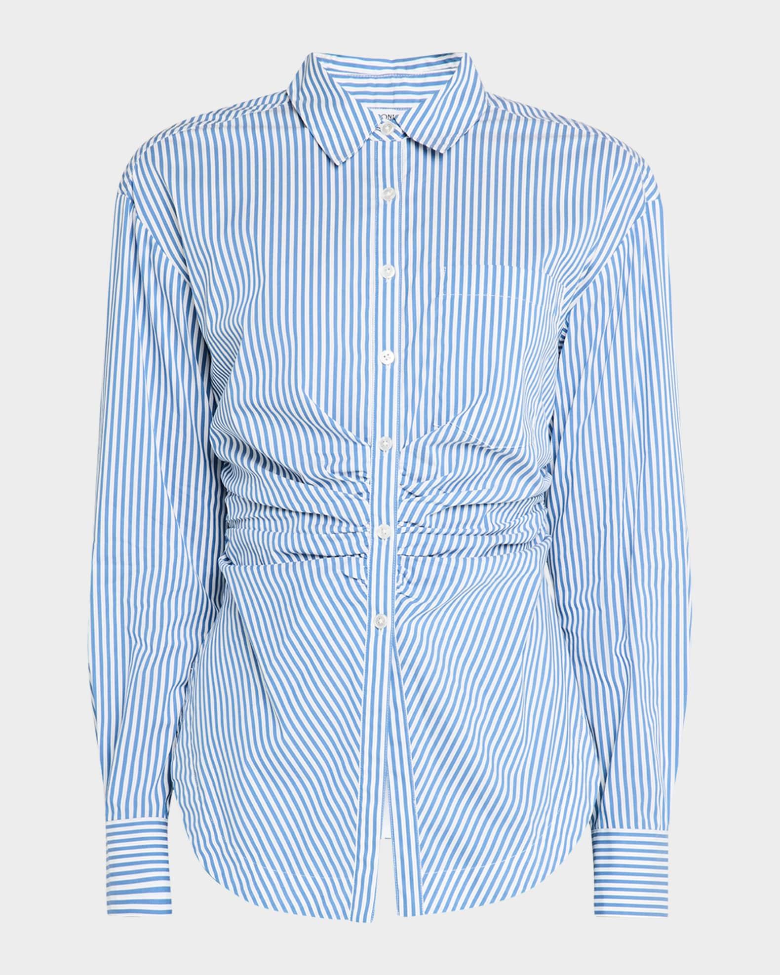 Bosco Striped Button-Front Shirt Product Image