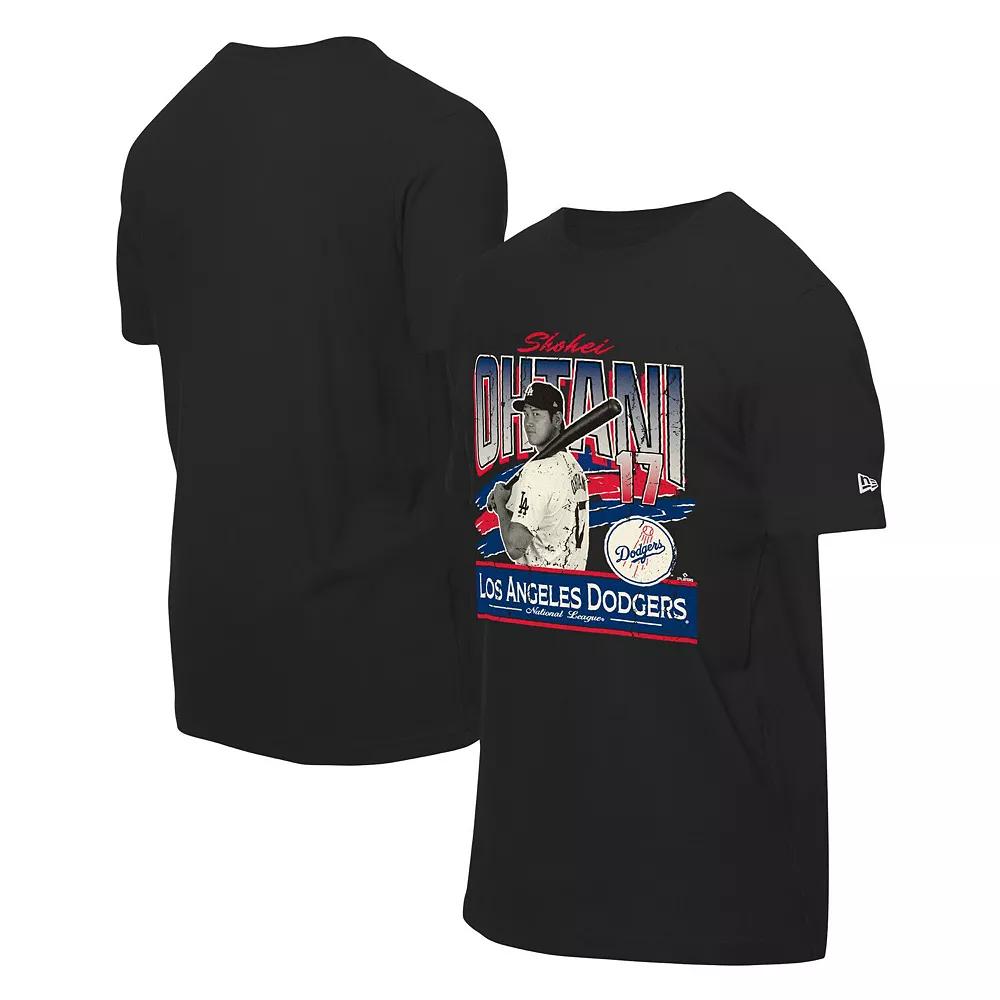 Men's New Era Shohei Ohtani Black Los Angeles Dodgers Batter Up T-Shirt,  Product Image