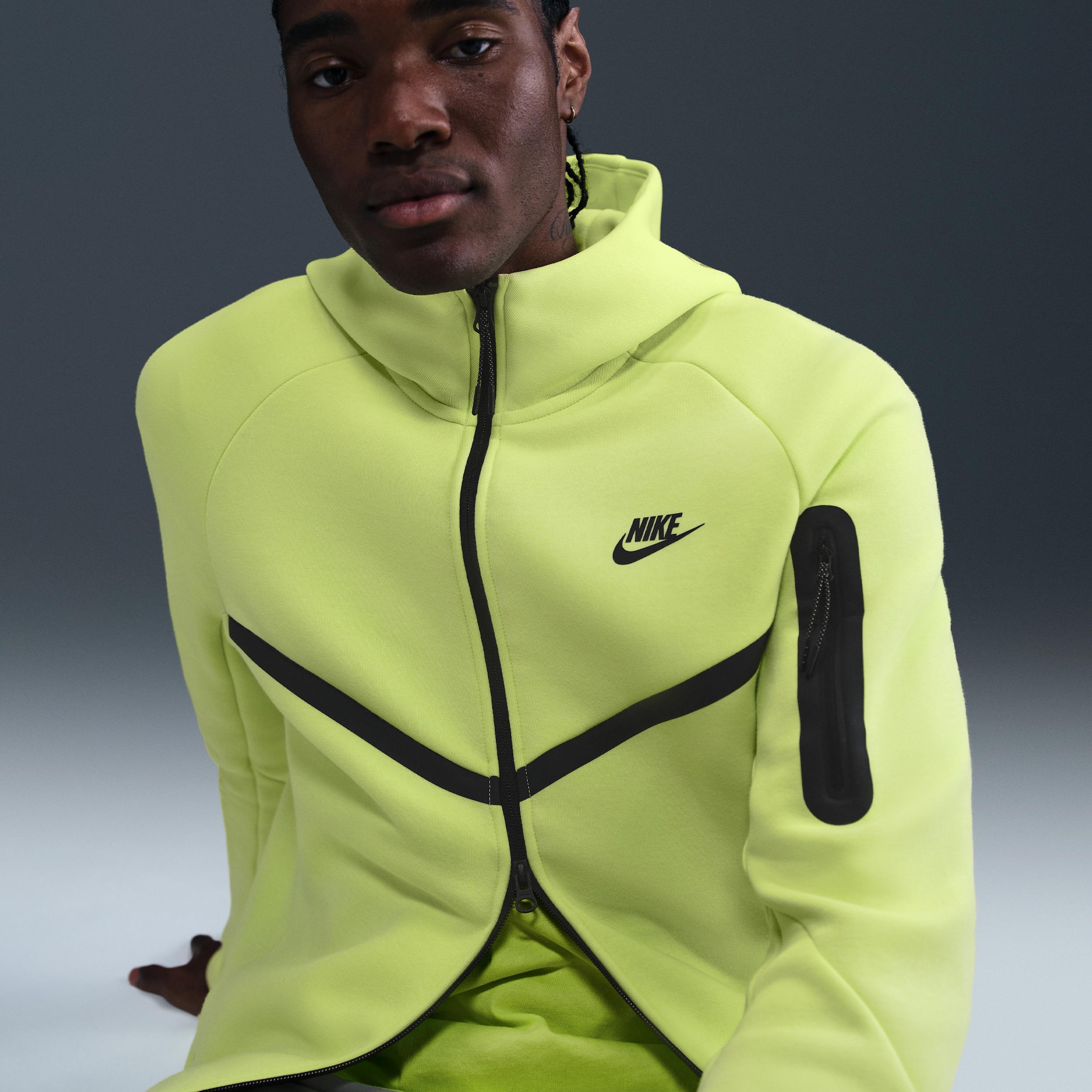 Mens Nike Tech Full-Zip Fleece Windrunner Hoodie Product Image