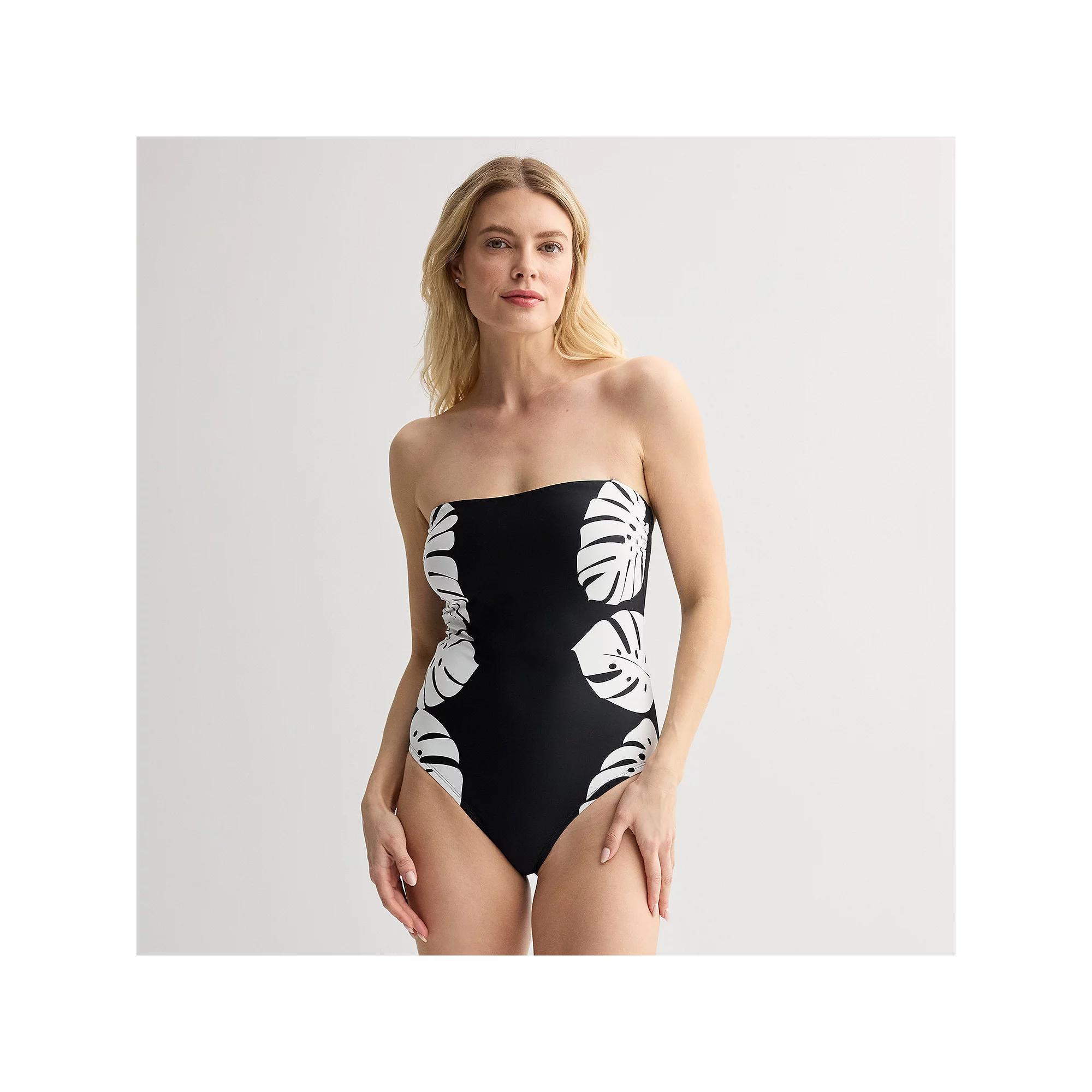 Women's Freshwater Bandeau One-Piece Swimsuit, Size: Large, Amazonia Product Image