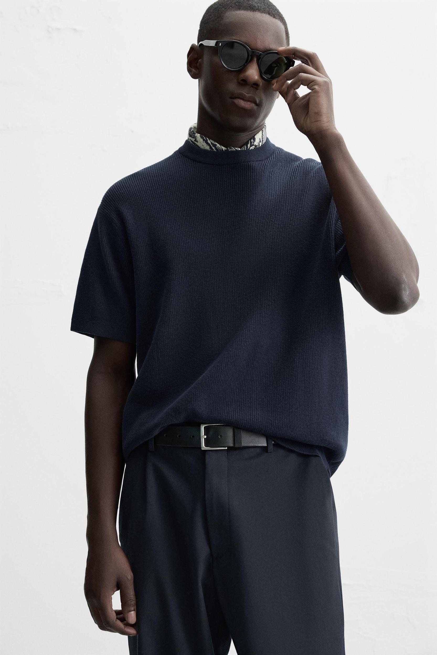 PEARL KNIT T-SHIRT Product Image