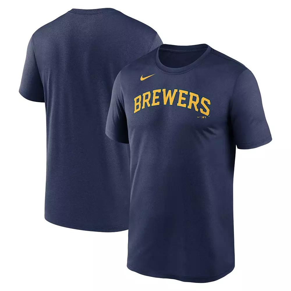 Men's Nike Navy Detroit Tigers New Legend Wordmark T-Shirt,  Product Image