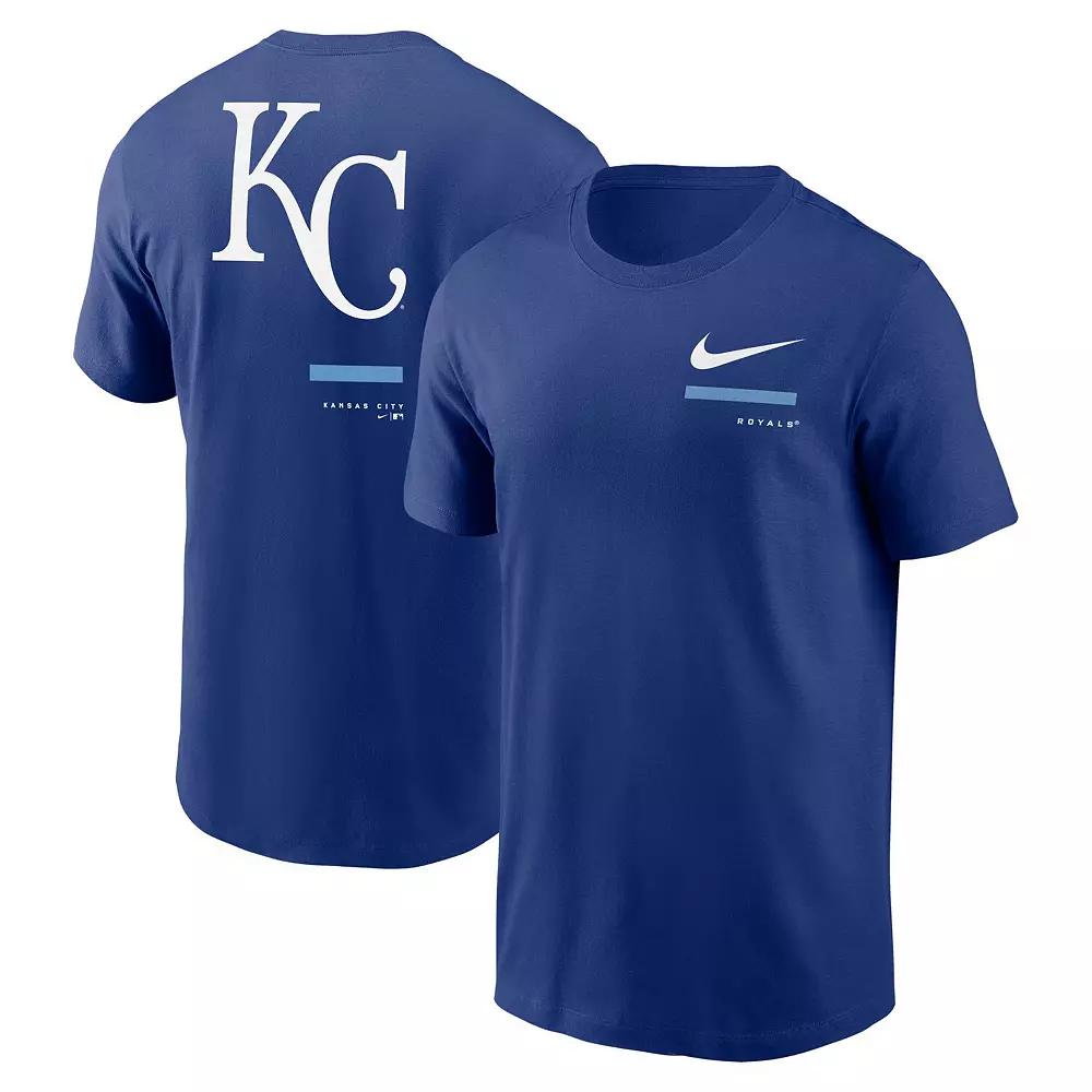 Men's Nike Royal Kansas City Royals Over the Shoulder T-Shirt,  Product Image