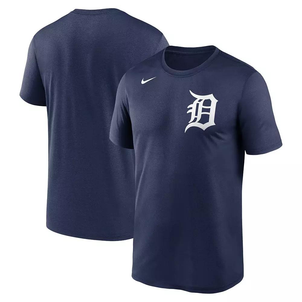 Men's Nike Navy Detroit Tigers New Legend Wordmark T-Shirt,  Product Image
