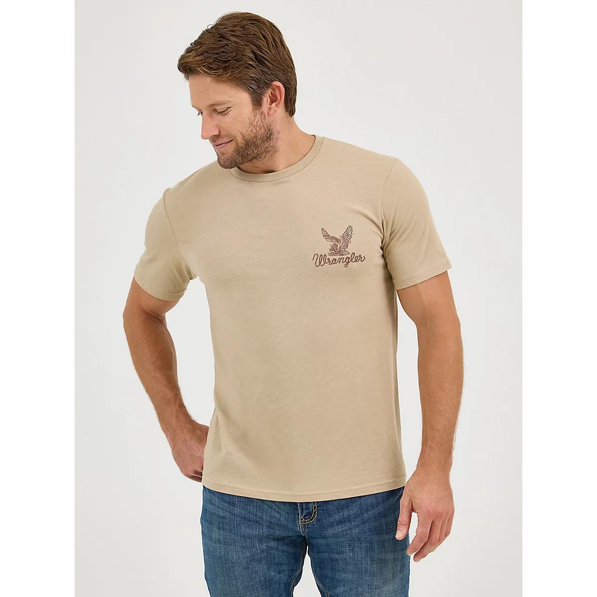Men's Wrangler Desde 1947 T-Shirt in Trench Coat Heather Product Image
