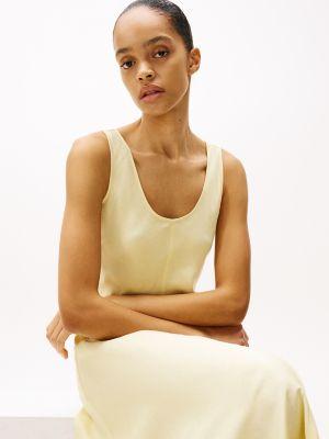 Linen-Blend Tank Maxi Dress Product Image