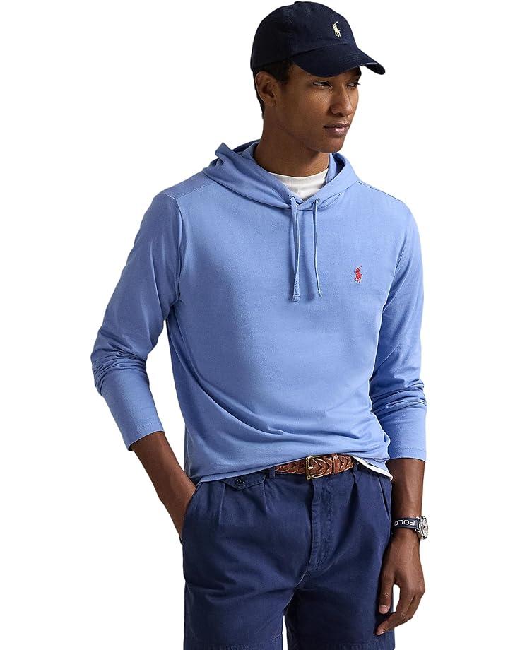 Men's Polo Ralph Lauren Jersey Hooded T-Shirt Product Image
