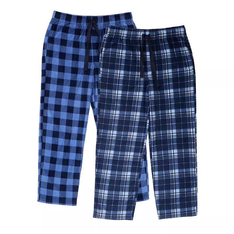 Men's Smith's Workwear 2-Pack Fleece Lounge Pants,  Product Image