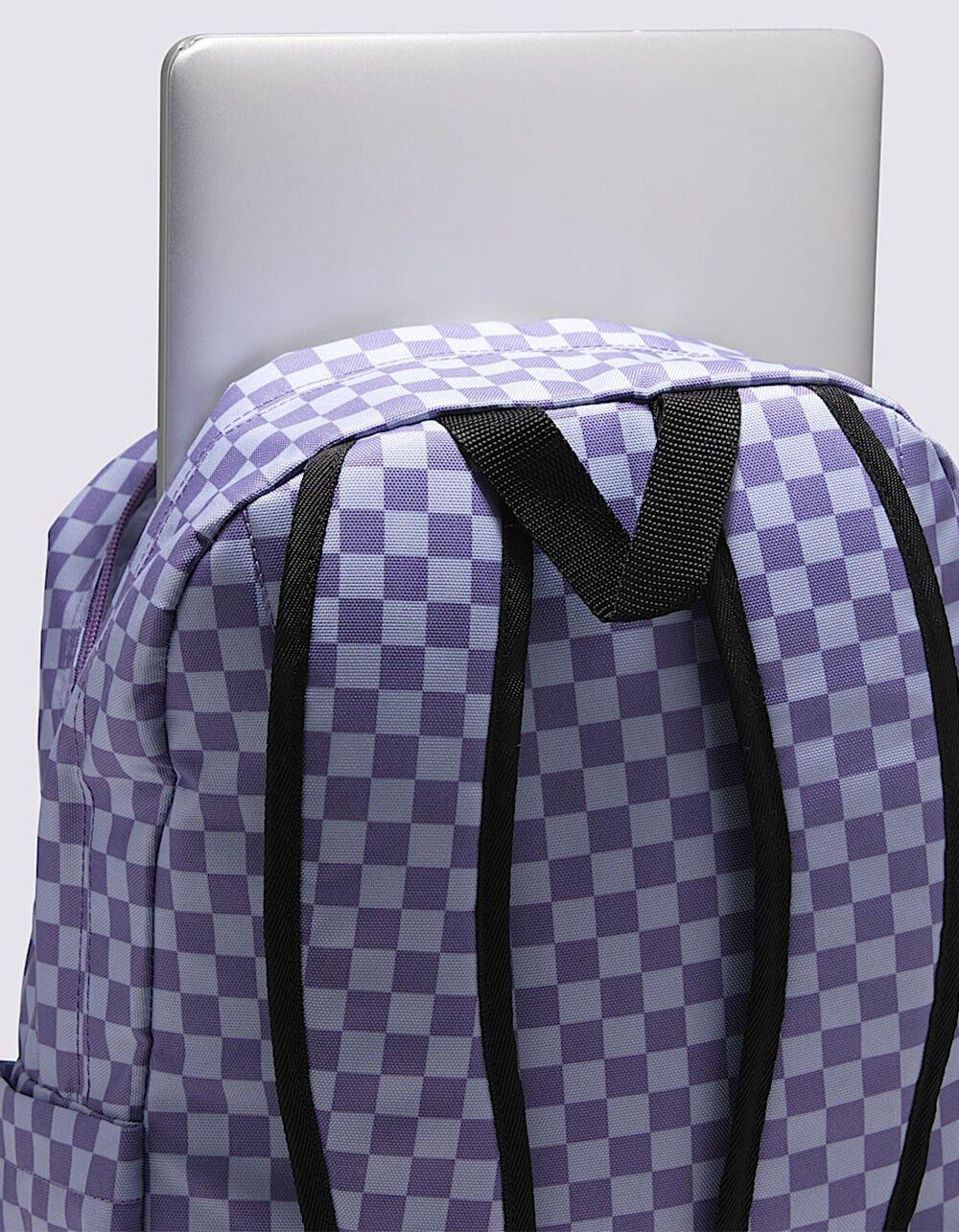 VANS Old Skool Check Backpack - PURPLE COMBO Product Image