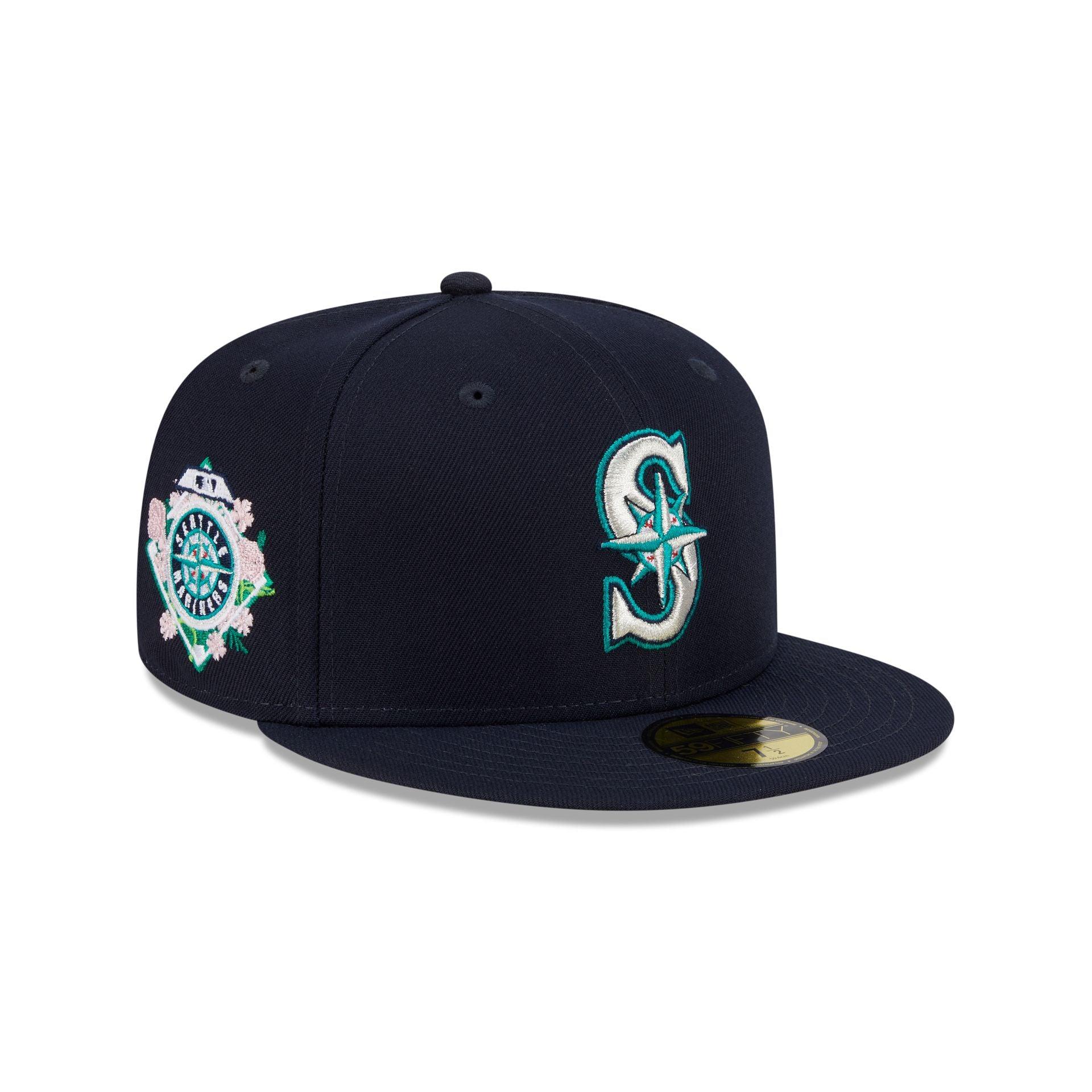 Seattle Mariners Floral Undervisor 59FIFTY Fitted Hat Male Product Image