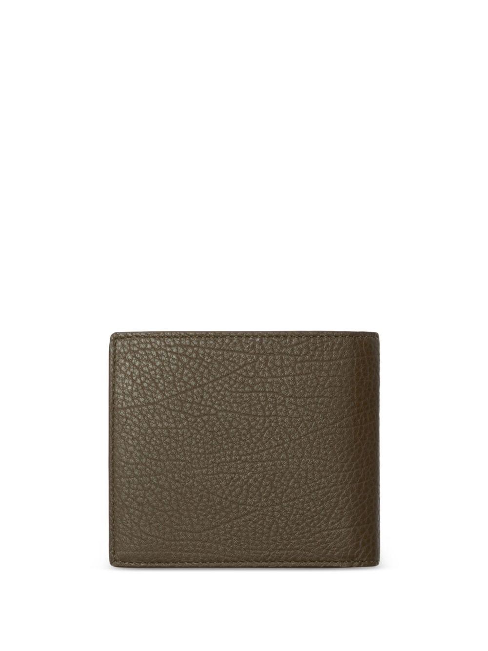 B-cut leather wallet Product Image