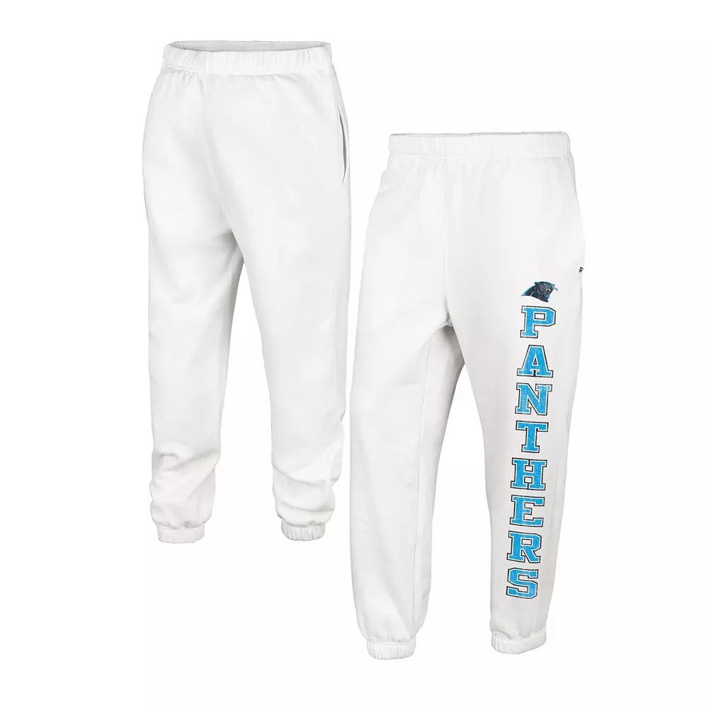 Women's '47 Oatmeal Carolina Panthers Harper Joggers,  Product Image