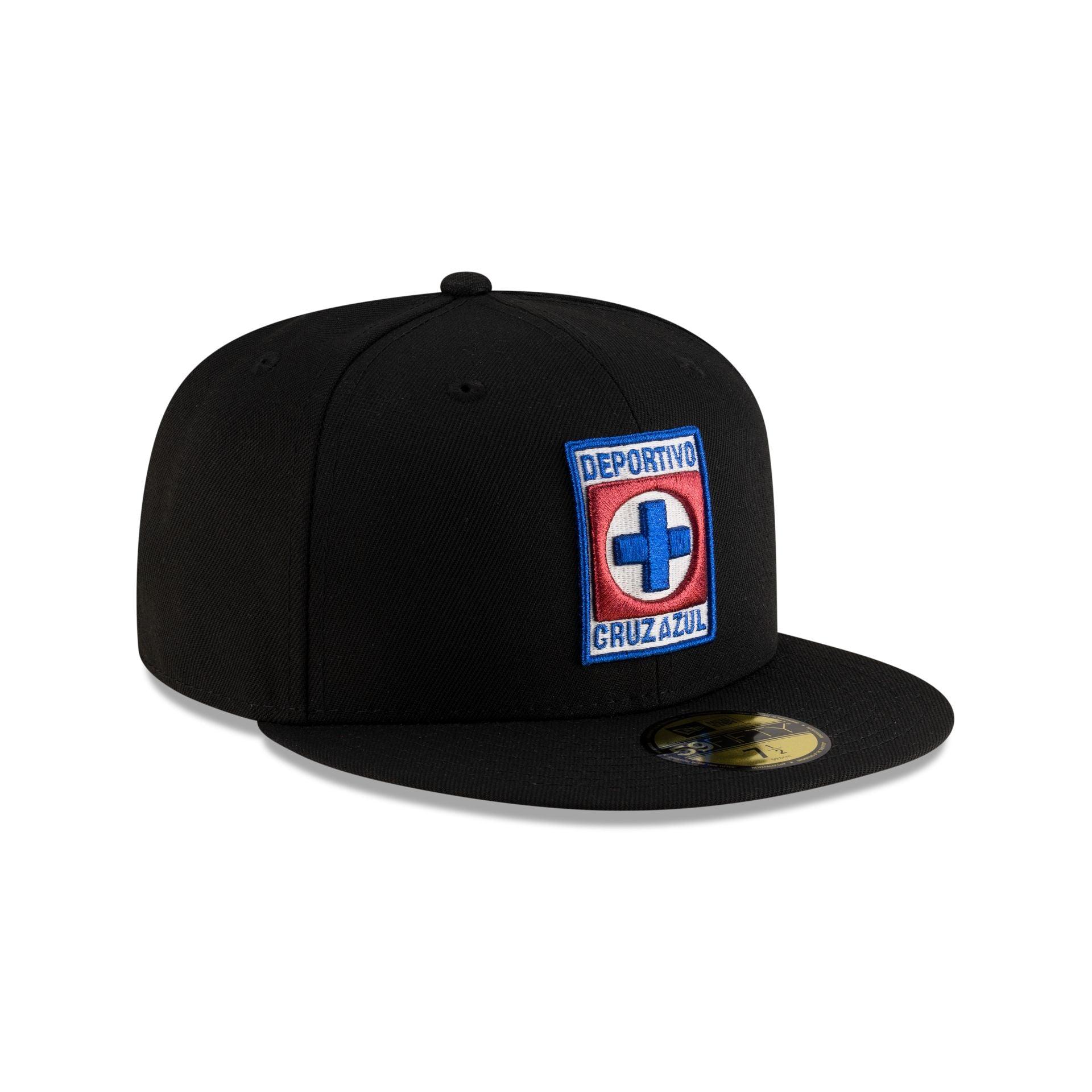 Cruz Azul Black 59FIFTY Fitted Hat Male Product Image