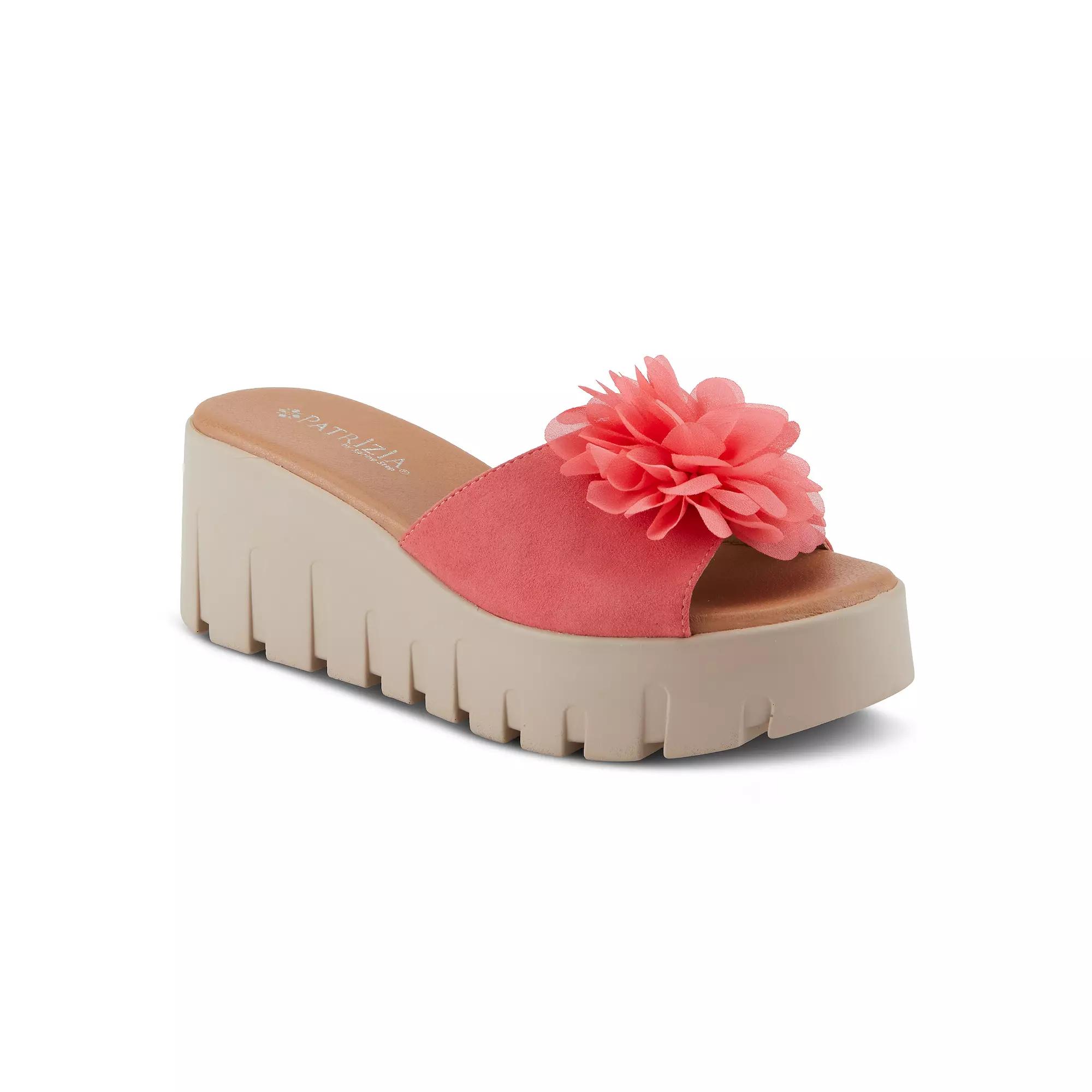 Patrizia Mumsie Women's Wedge Sandals, Size: 39, Dark Pink Product Image