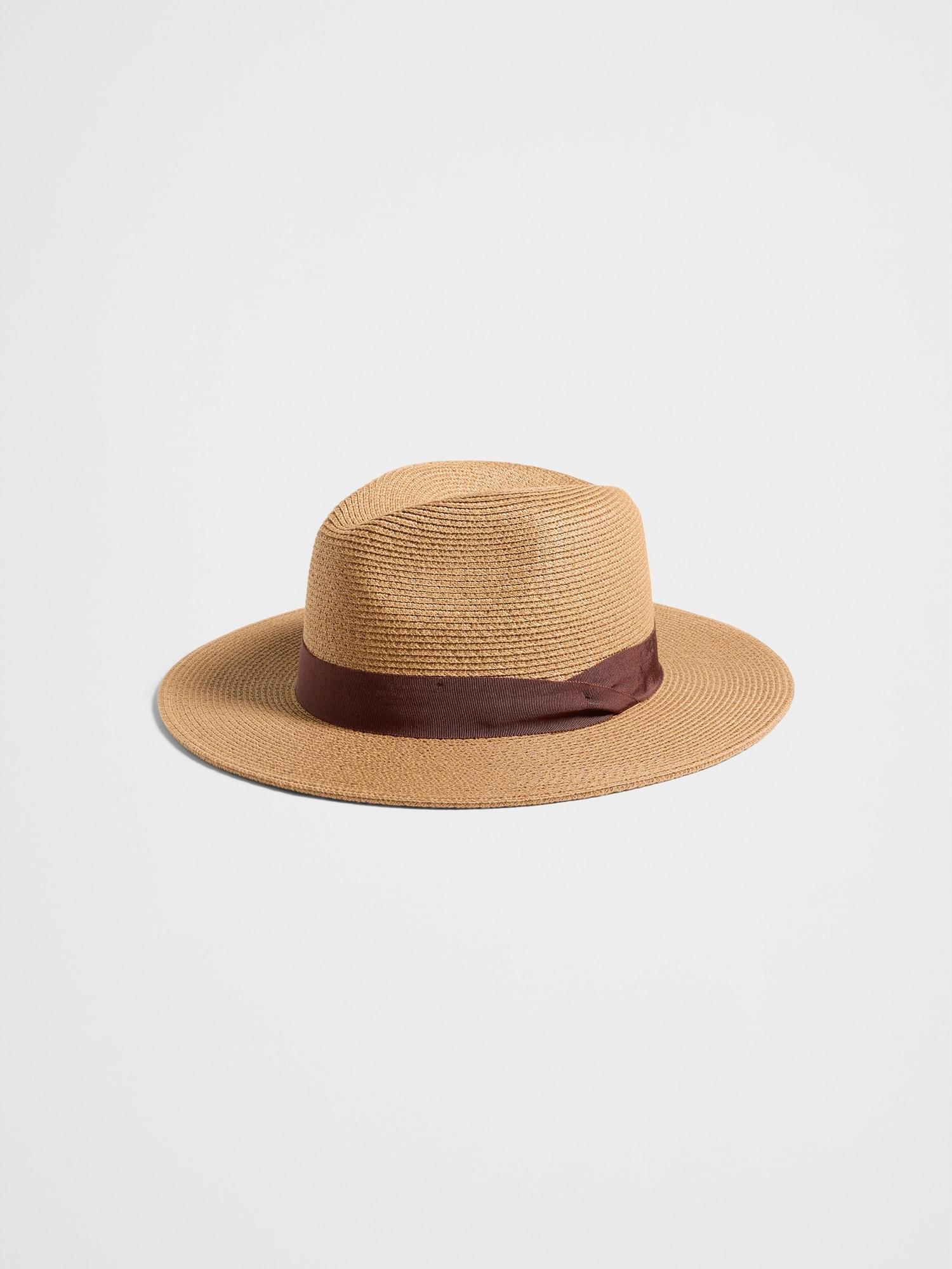 Straw Fedora Product Image