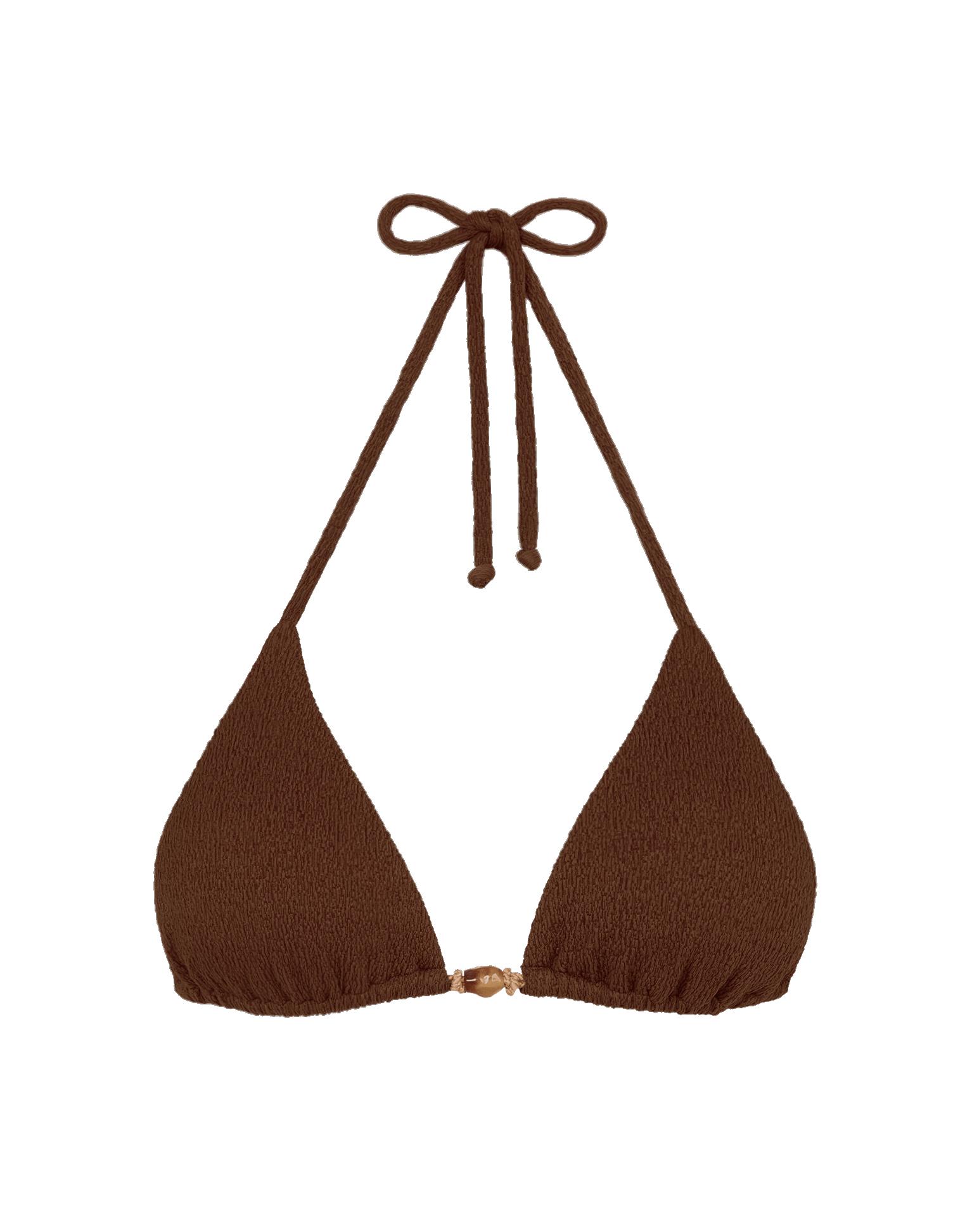 Firenze Corsica Tri Top - Brown Product Image