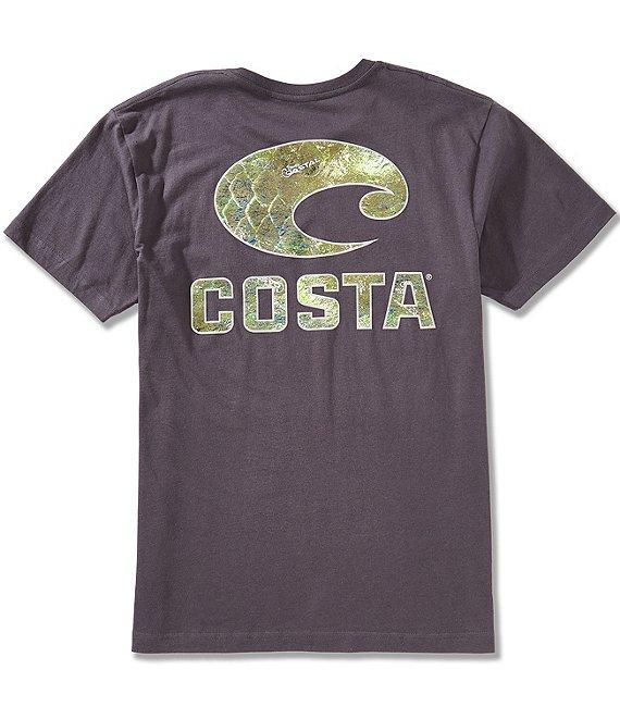 Costa Mossy Oak® Coastal Inshore Short Sleeve Tubular-Knit T-Shirt Product Image