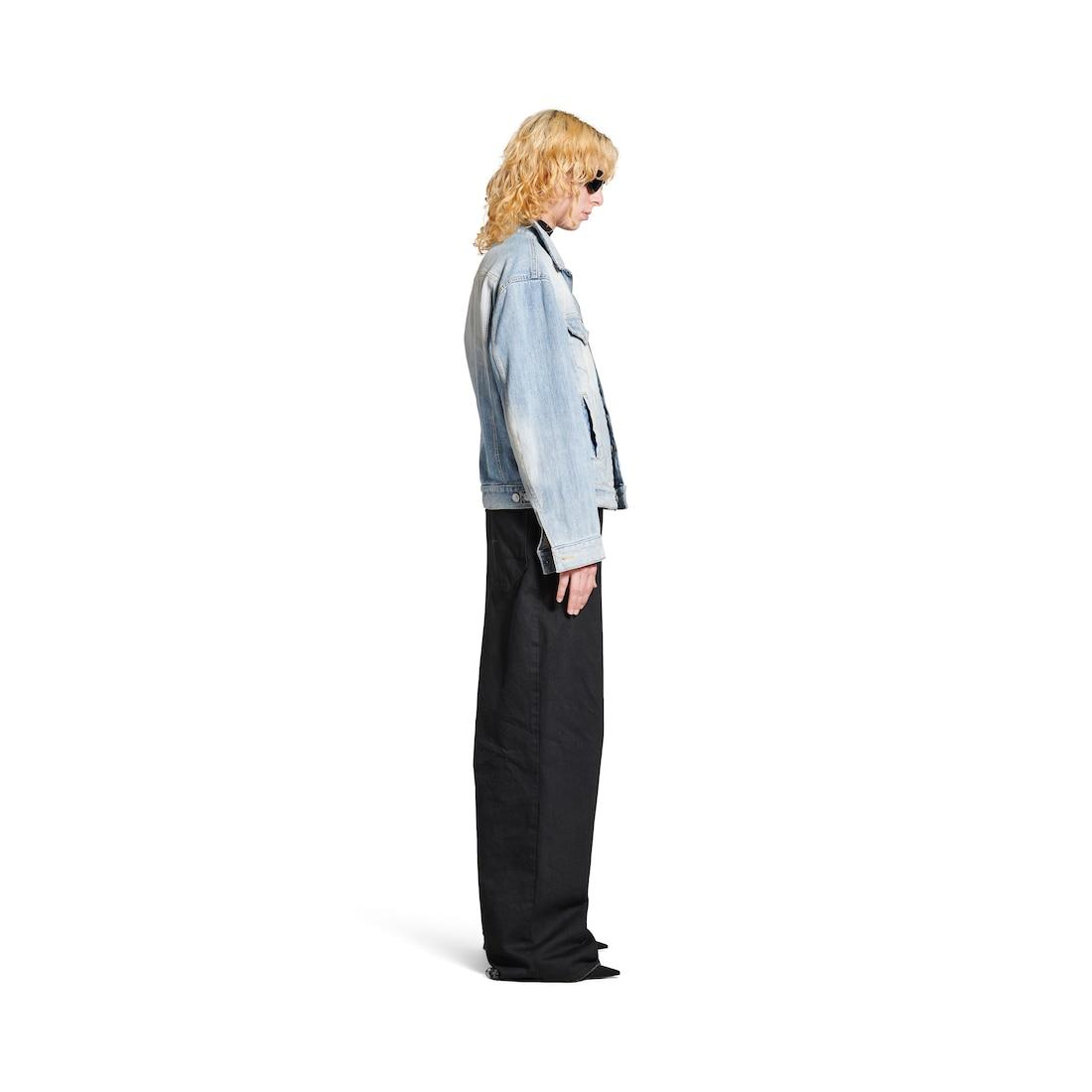 Women's Standing Collar Jacket in Light Blue Product Image