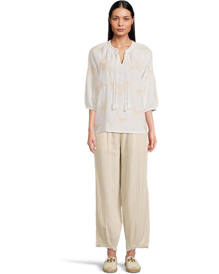 The Janie Favorite Fitted Elbow Sleeve Tee- Sydnee Product Image