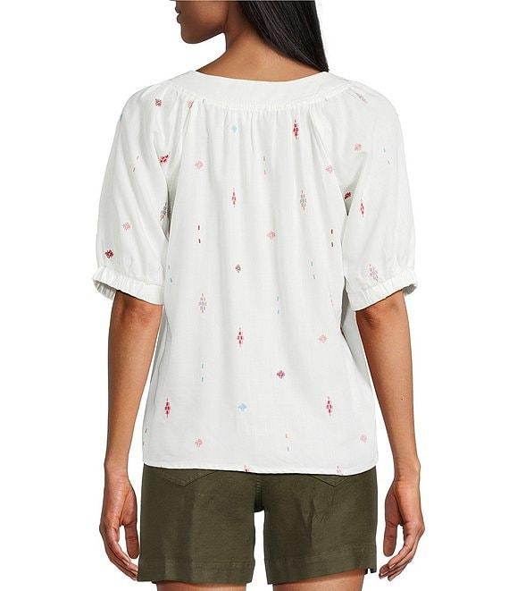 Westbound Short Sleeve Square Neck Top Product Image