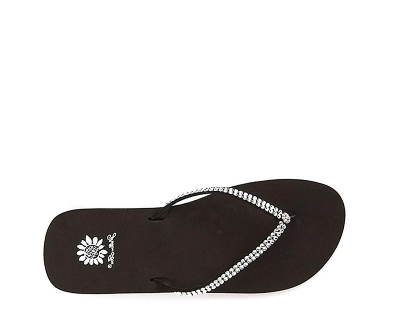 Women's Yellow Box Jello Flip-Flops Product Image