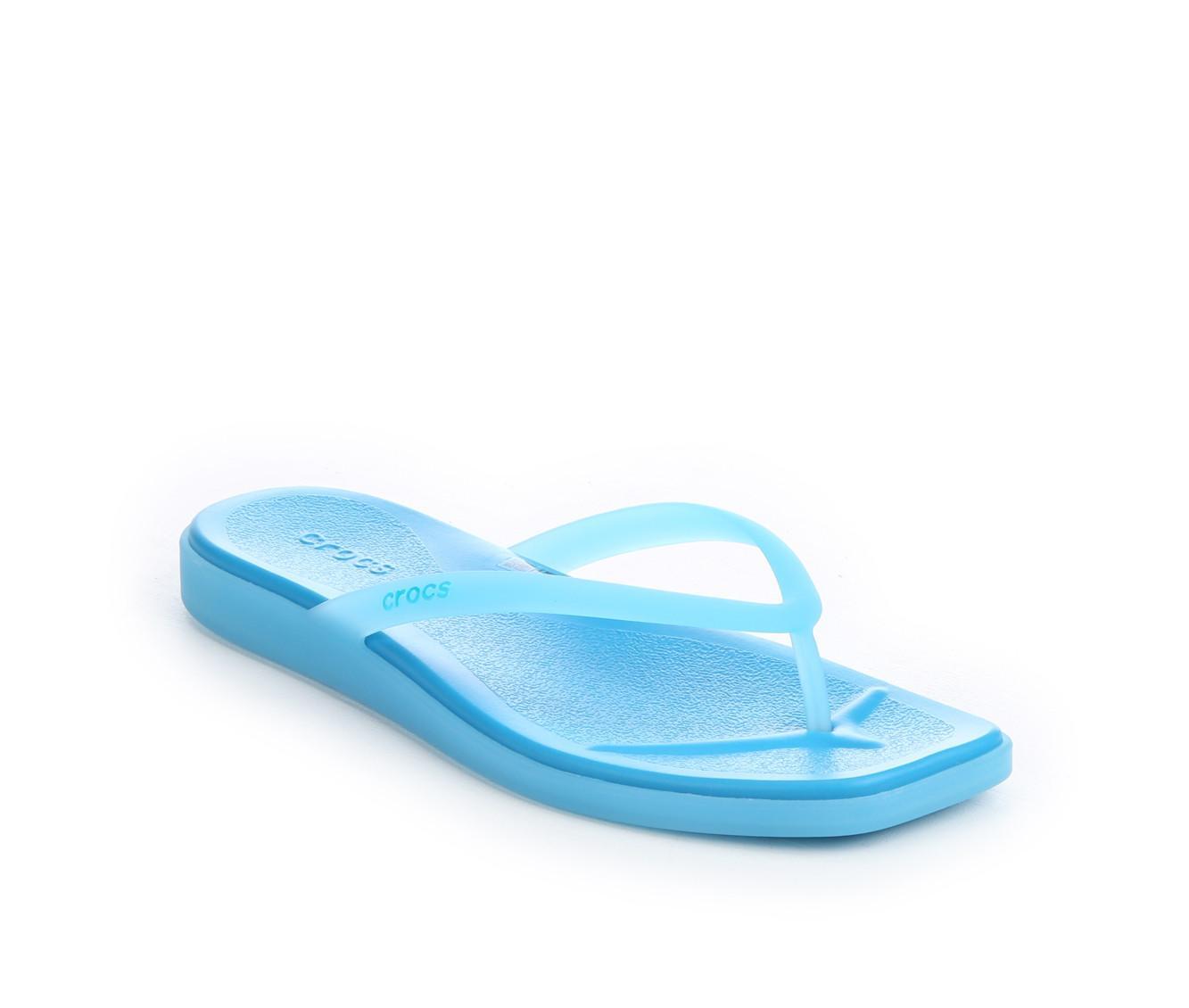 Women's Crocs Miami Frosted Flip Flip-Flops Product Image