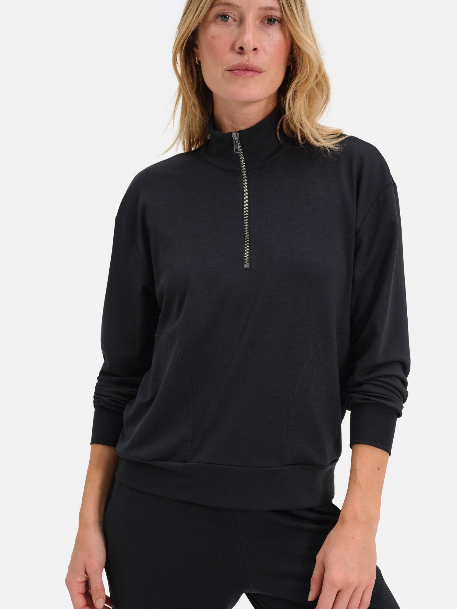 Seacell Tencel Quarter Zip Pullover Female Product Image