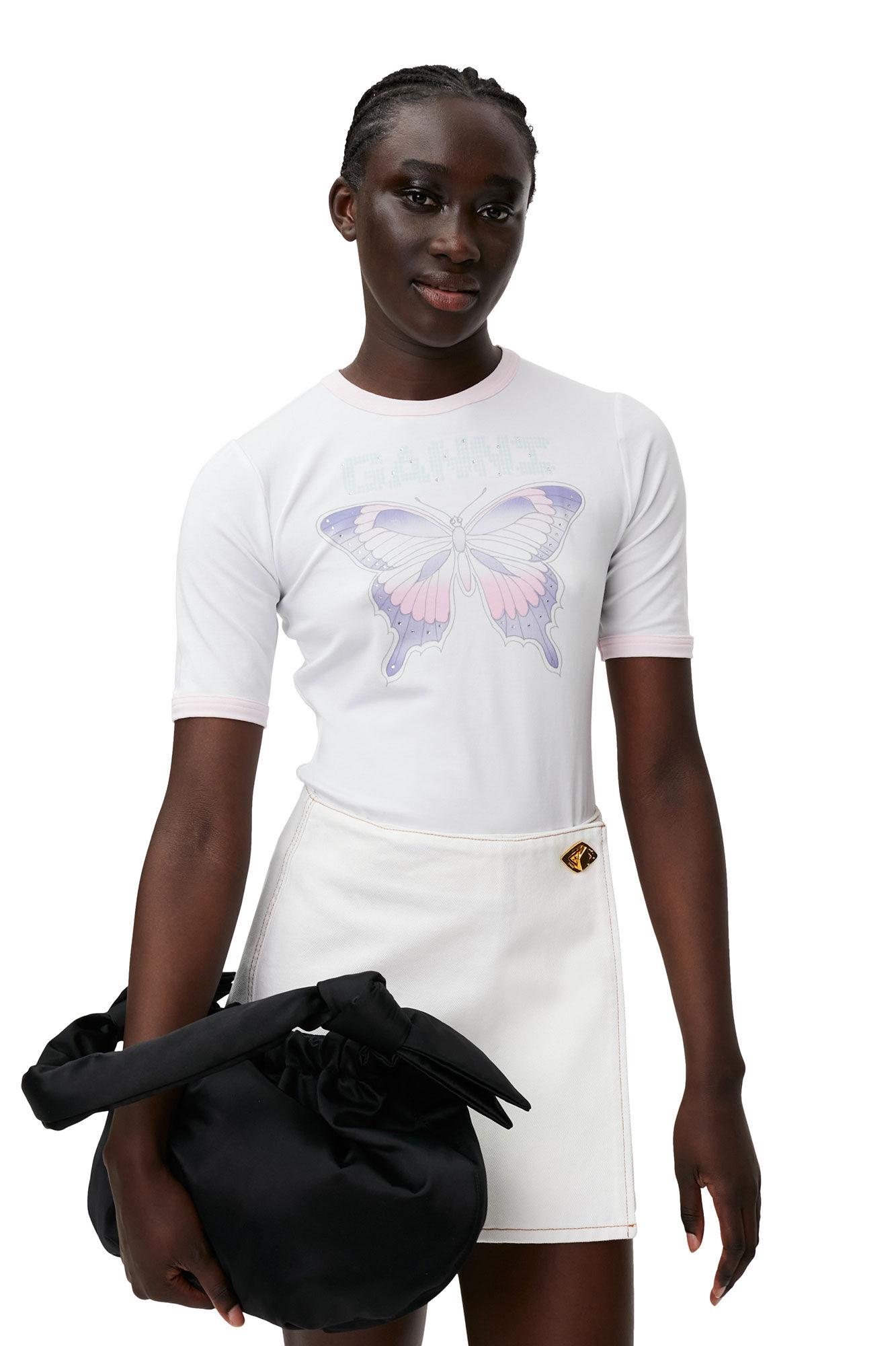 Fitted Butterfly T-shirt Product Image