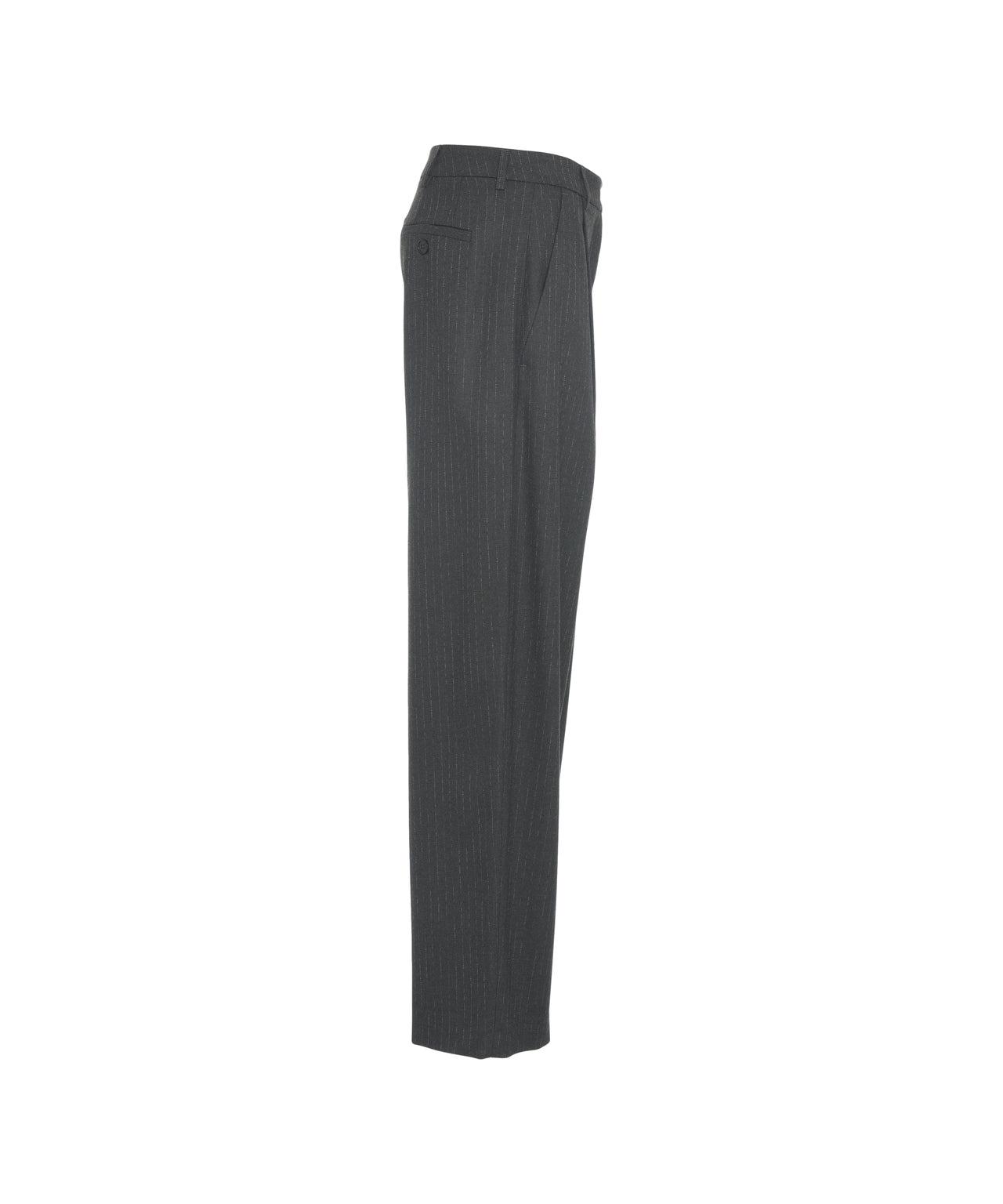Palazzo trousers with pinstripes Product Image