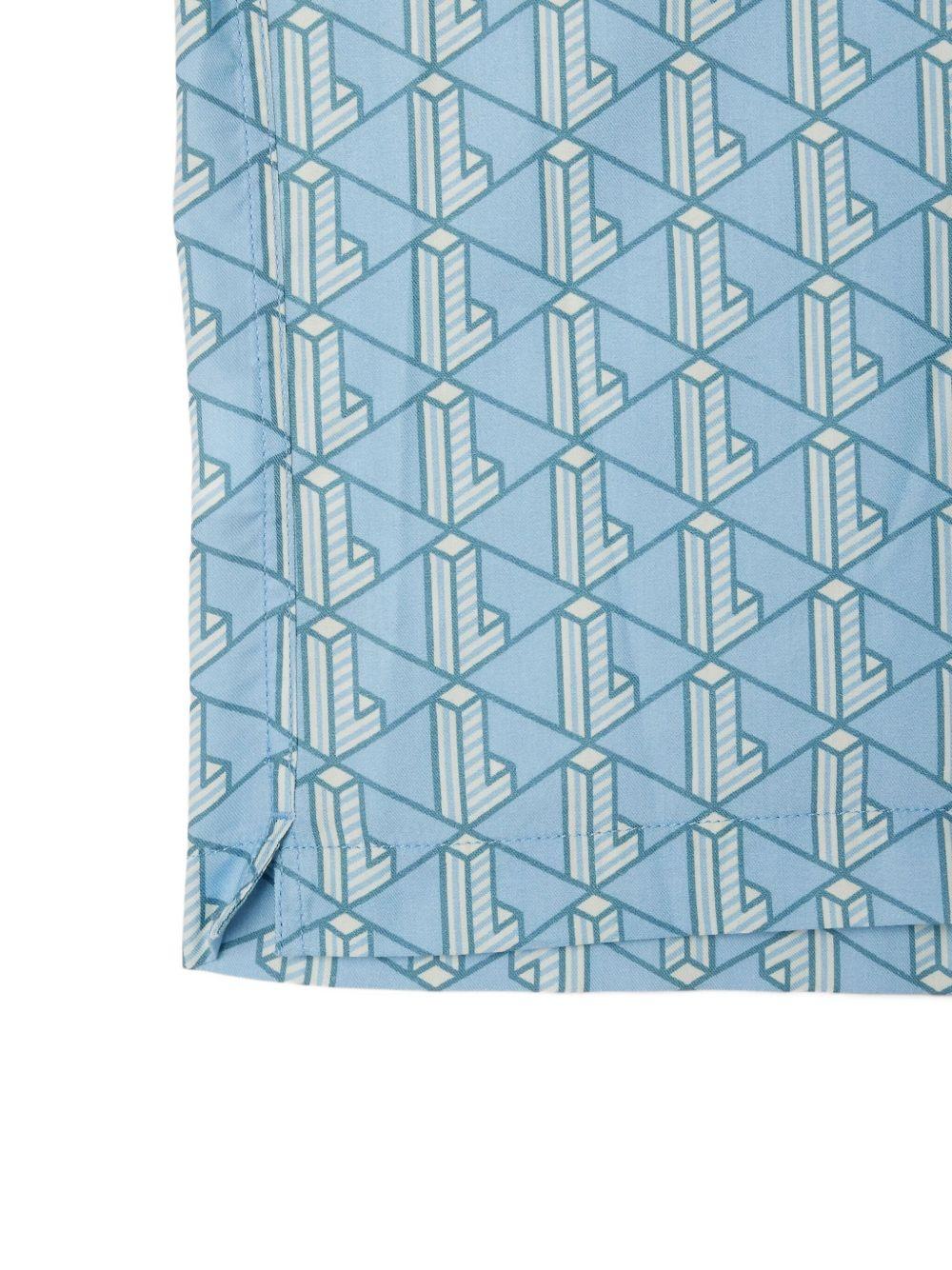 monogram-pattern shirt Product Image