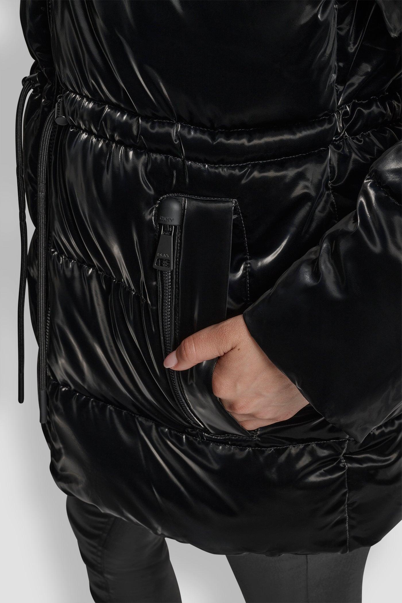 MID LENGTH LUSH PUFFER JACKET Product Image