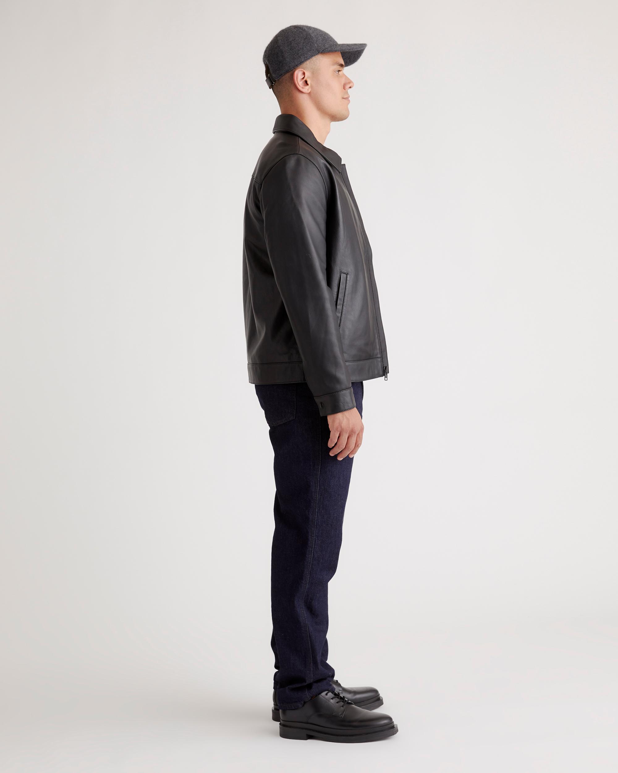 Quince | Men's Harrington Jacket Leather Product Image