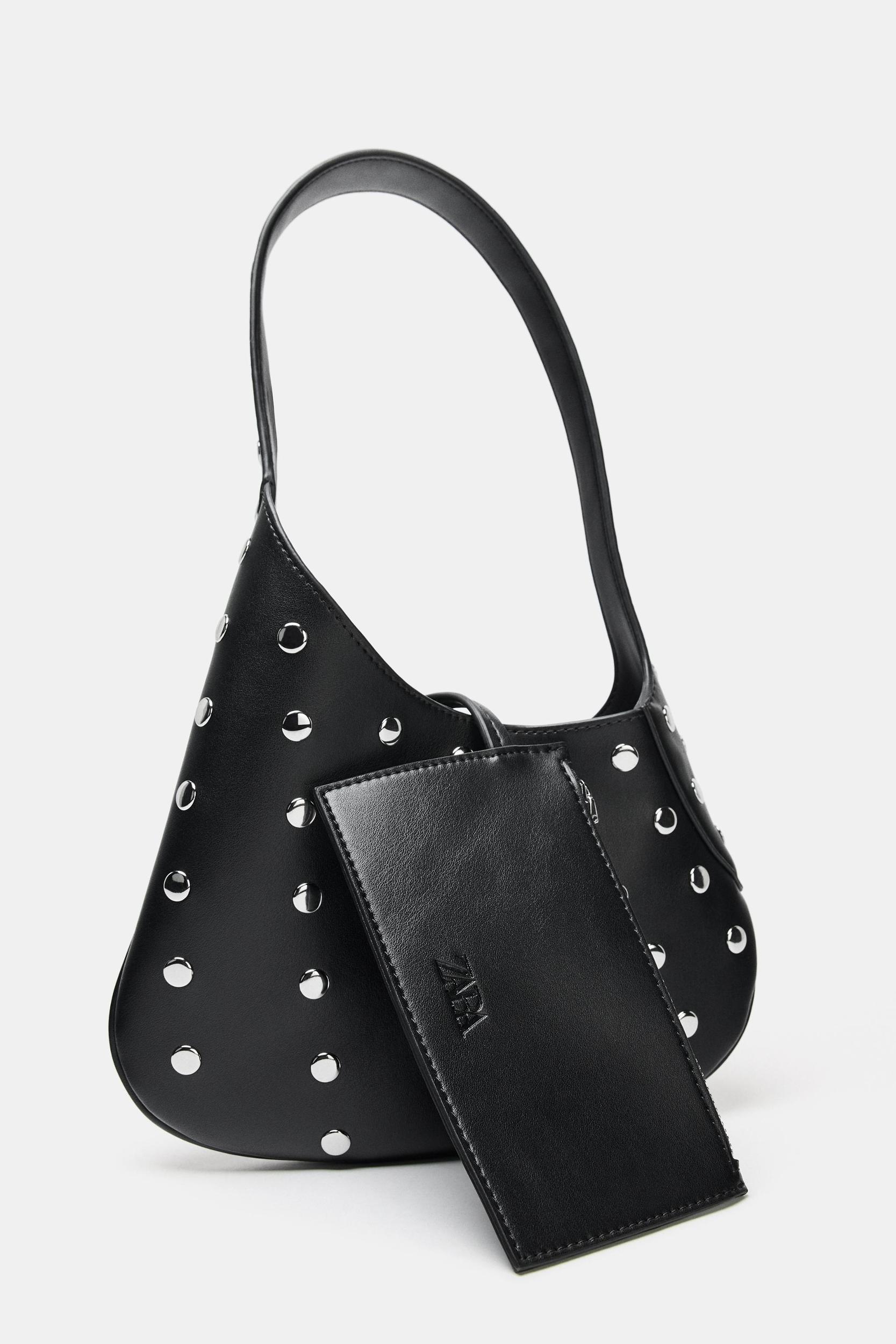 STUDDED SHOULDER BAG Product Image