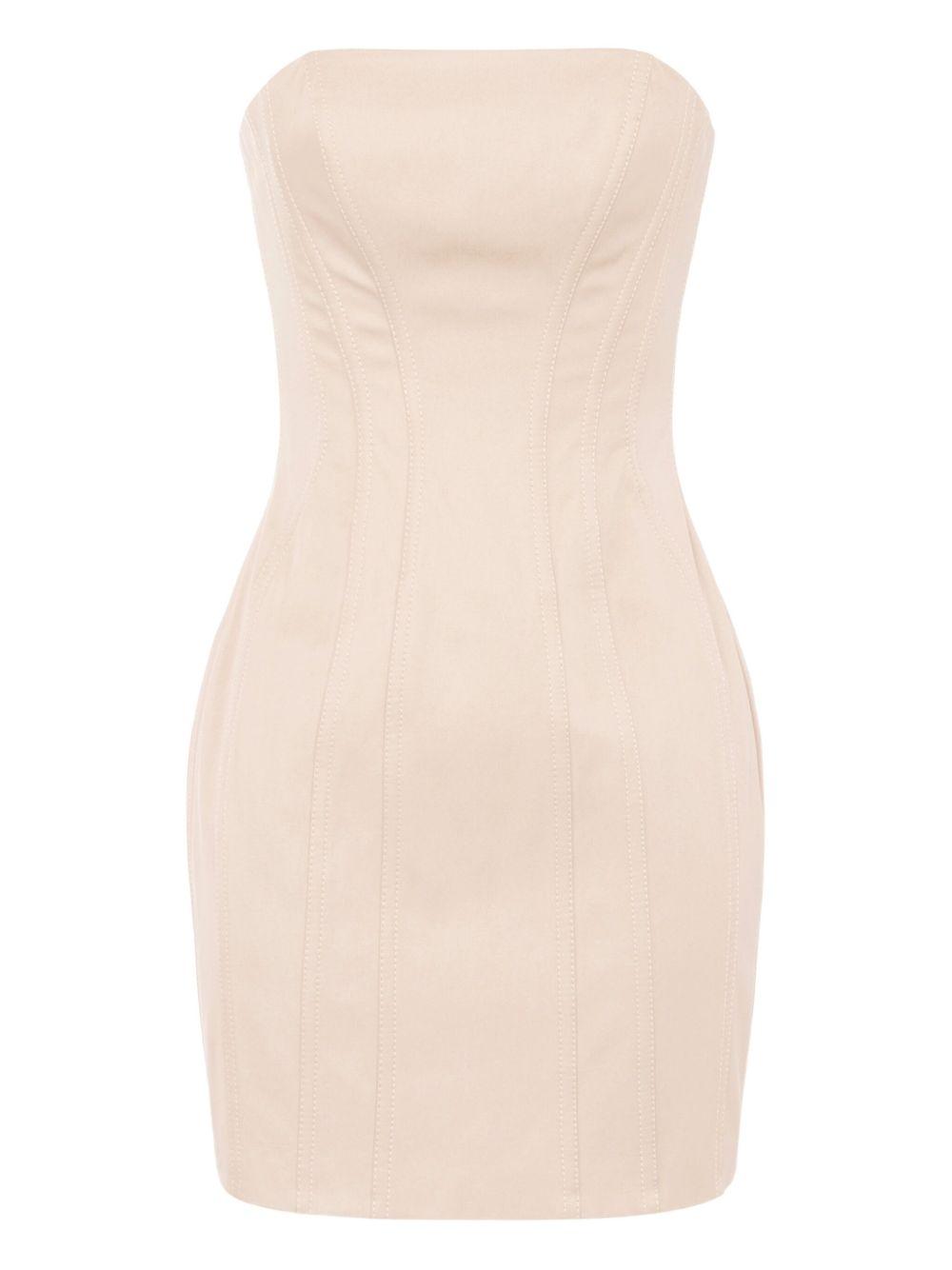 bustier seam-detail mini dress Product Image