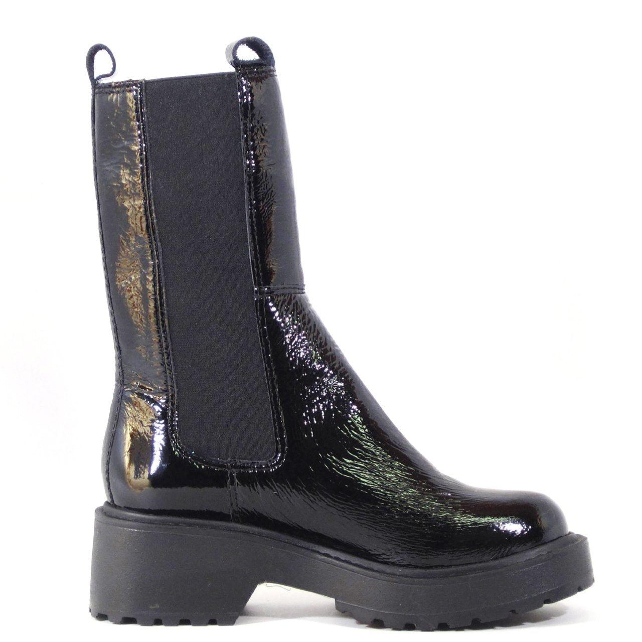 Shadow Leather Booties Product Image