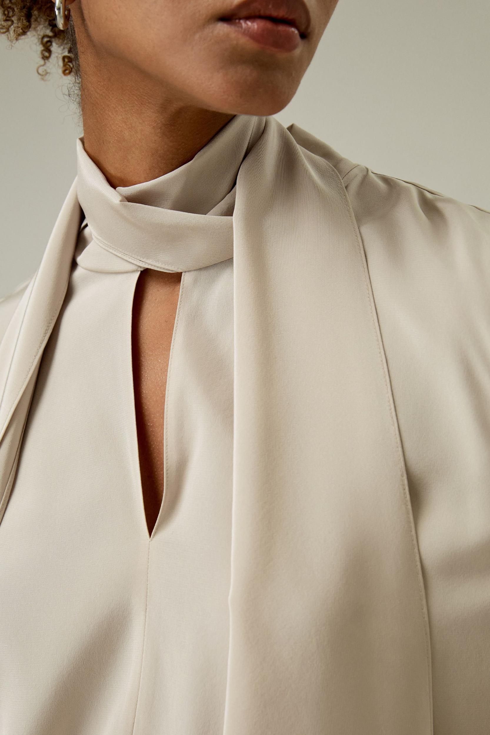 Silk Statement Blouse Product Image