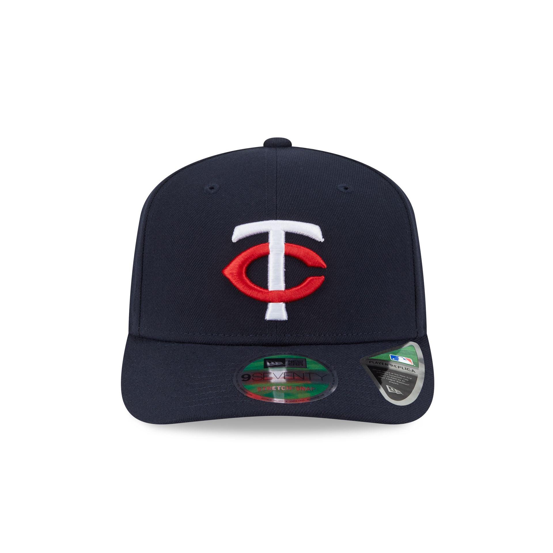 Minnesota Twins Home Authentic Collection 9SEVENTY Stretch-Snap Hat Male Product Image