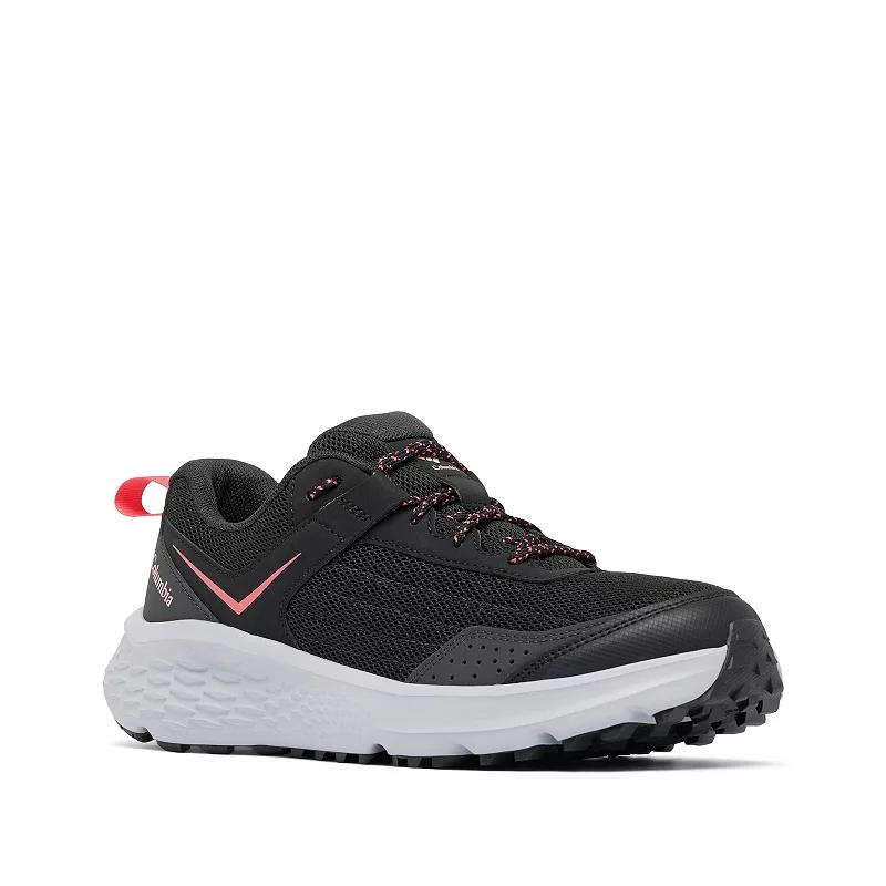 Columbia Vertisol Women's Trail Shoes, Size: 6, Black Pink Rose Product Image