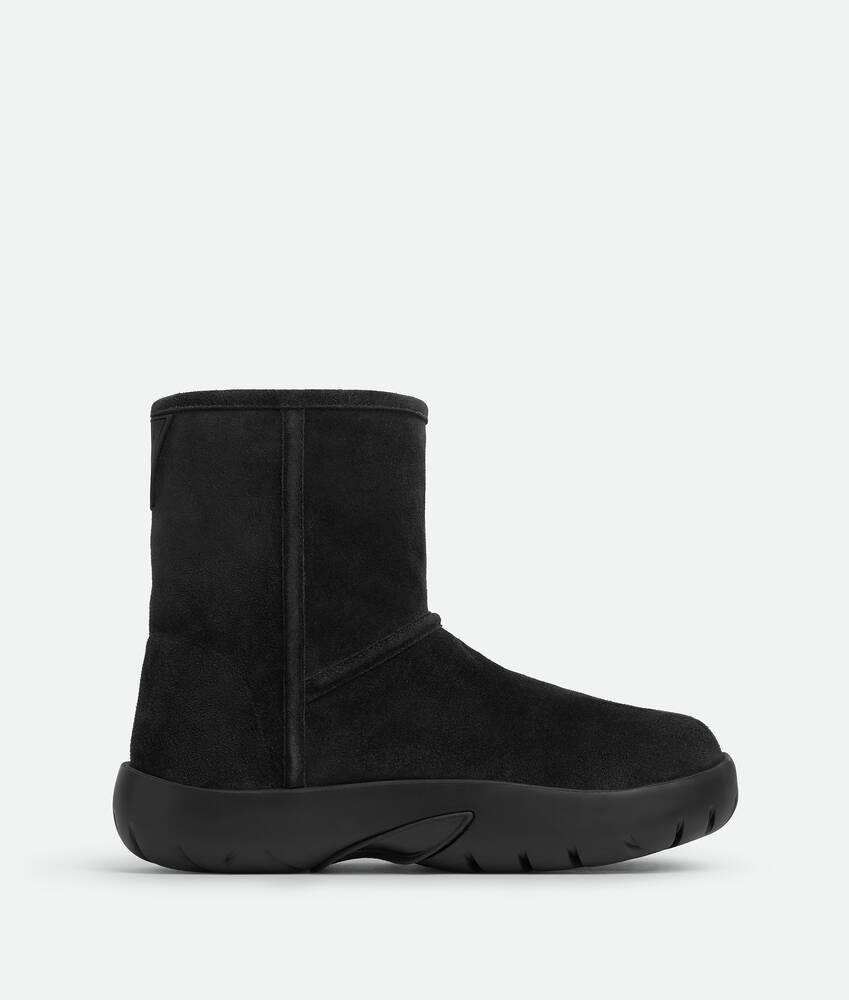 Women's Snap Ankle Boot in Black Product Image