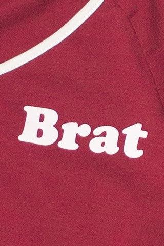 Brat Long Sleeve Sporty Tee Product Image