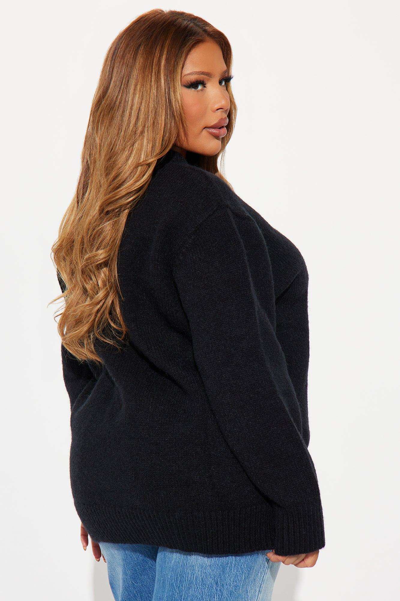 Boss Bear Sweater - Black/Brown Product Image